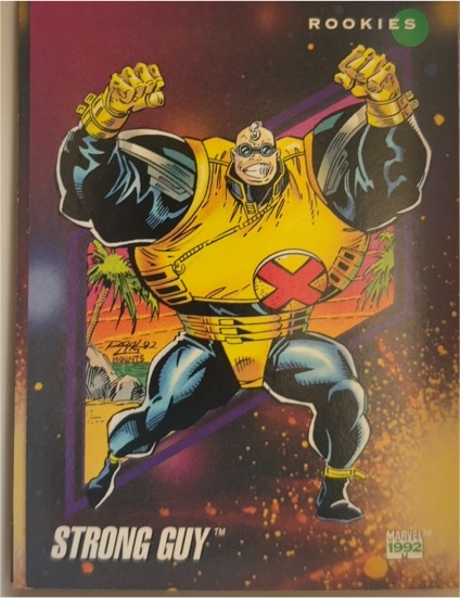 1992 Impel Marvel Universe Series 3 #145 Strong Guy — front