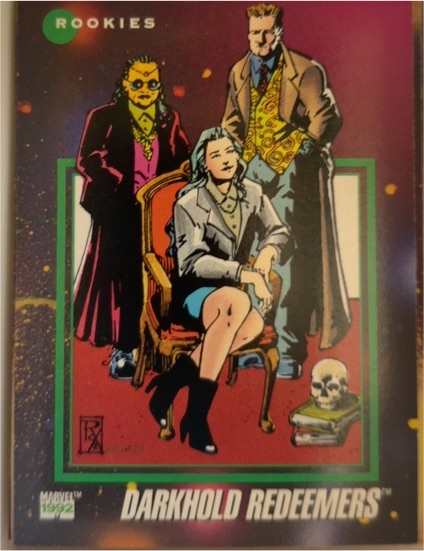 1992 Impel Marvel Universe Series 3 #144 Darkhold Redeemers — front