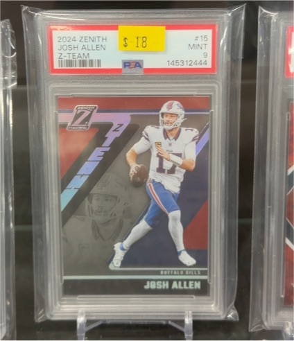2024 Panini Zenith #15 Josh Allen Z-Team — front
