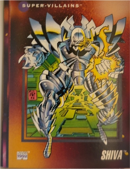 1992 Impel Marvel Universe Series 3 #139 Shiva — front
