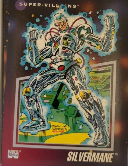 1992 Impel Marvel Universe Series III #131 Silvermane — front