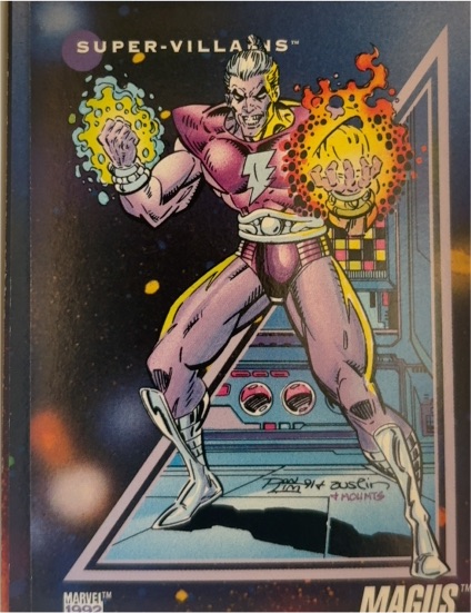 1992 Impel Marvel Universe Series 3 #128 Magus — front