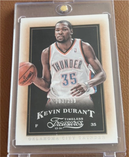 2013-14 Panini Timeless Treasures #203 Kevin Durant — front