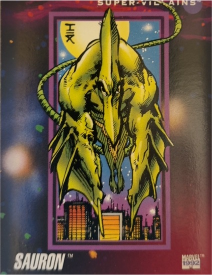 1992 Impel Marvel Universe Series 3 #116 Sauron — front