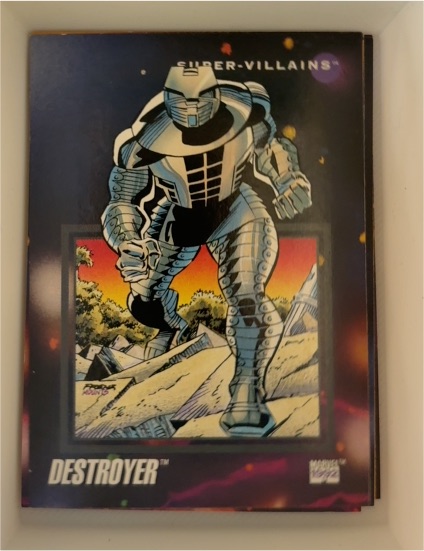 1992 Impel Marvel Universe Series 3 #105 Destroyer — front