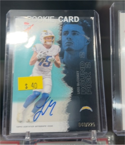 2025 Topps Signature Class #81 Ladd McConkey — front