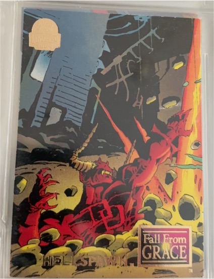 1994 Fleer Marvel Universe #70 Hellspawn — front