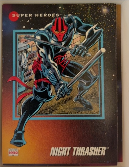 1992 Impel Marvel Universe Series 3 #59 Night Thrasher — front