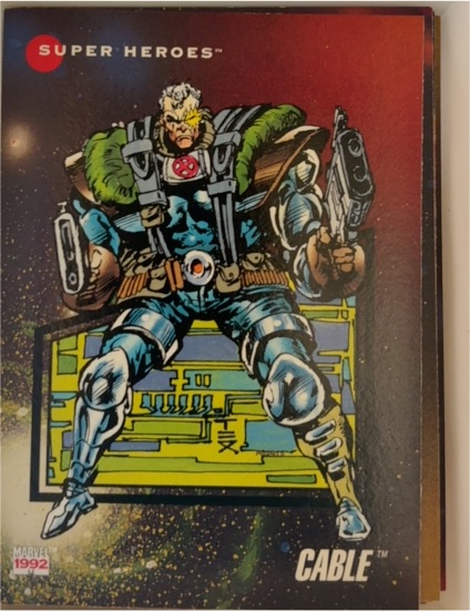 1992 Impel Marvel Universe Series 3 #50 Cable — front