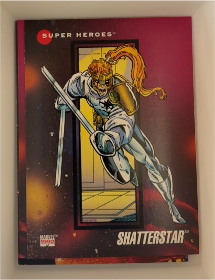 1992 Impel Marvel Universe Series 3 #42 Shatterstar — front