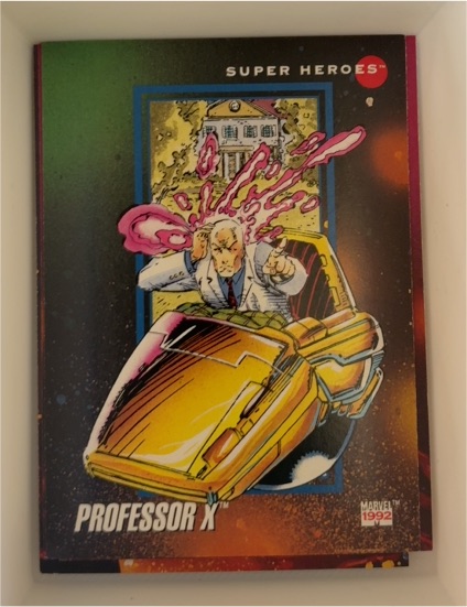 1992 Impel Marvel Universe Series III #41 Professor X — front