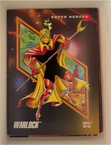 1992 Impel Marvel Universe Series 3 #36 Warlock — front