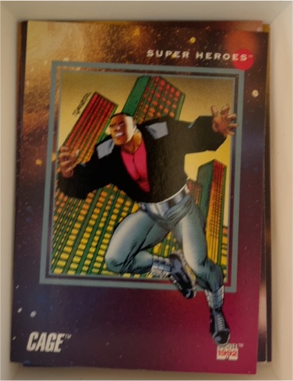 1992 Impel Marvel Universe Series 3 #18 Cage — front