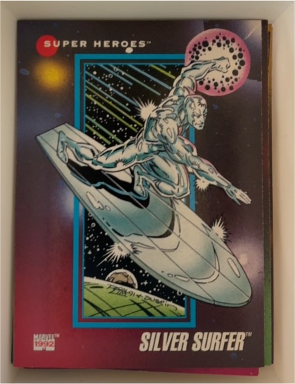 1992 Impel Marvel Universe Series 3 #15 Silver Surfer — front