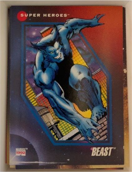 1992 Impel Marvel Super Heroes #6 Beast — front