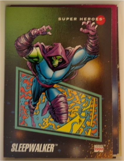1992 Impel Marvel Universe #3 Sleepwalker — front