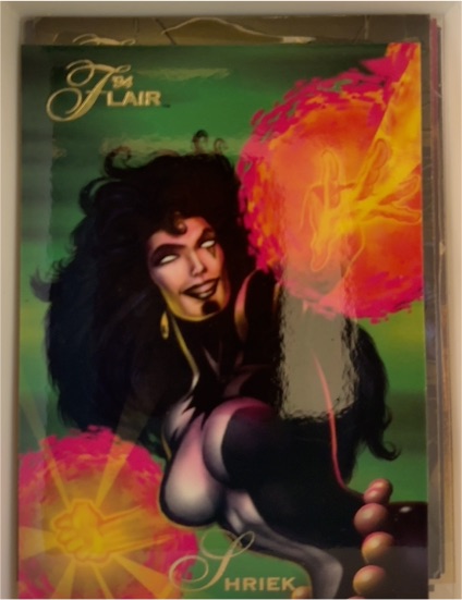 1994 Flair Marvel Annual #138 Shriek — front