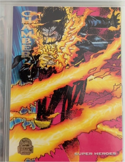 1994 Fleer Marvel Universe #95 Chamber — front