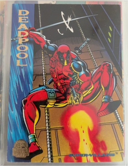 1994 Fleer Marvel Universe #98 Deadpool — front