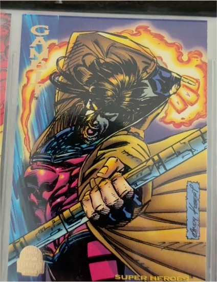 1994 Fleer Marvel Universe Series 5 #100 Gambit — front