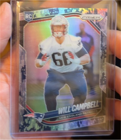 2025 Panini Prizm #312 Will Campbell — front