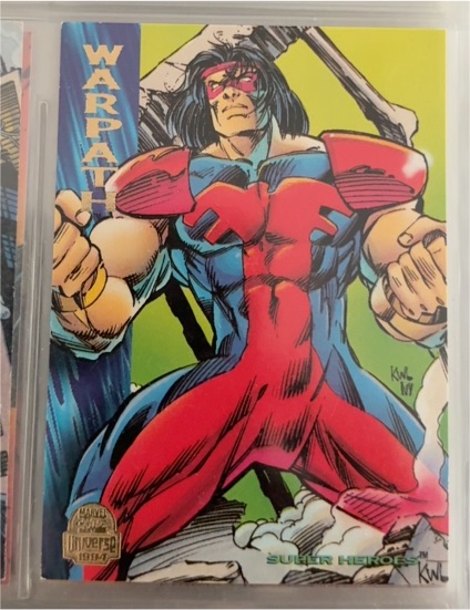 1994 Fleer Marvel Universe #122 Warpath — front