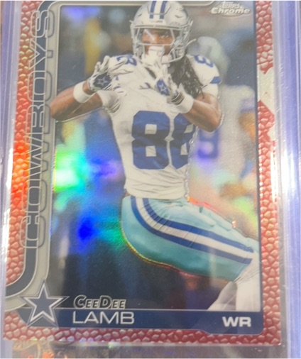 2025 Topps Chrome #76 CeeDee Lamb — front