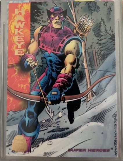 1994 Fleer Marvel Universe #148 Hawkeye — front