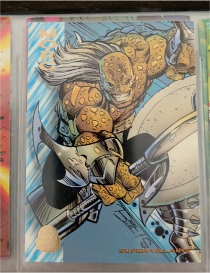1994 Fleer Marvel Universe #154 Morg — front