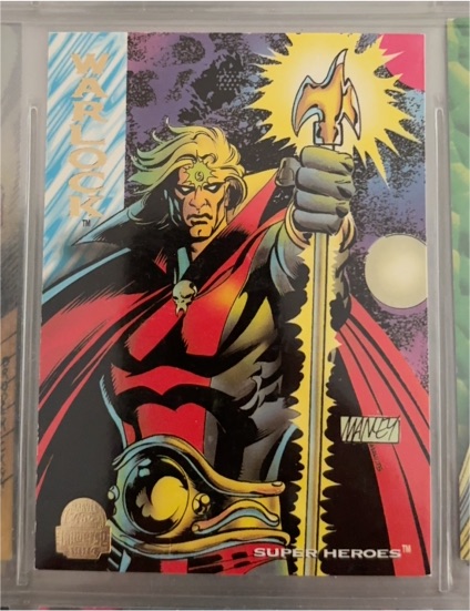 1994 Fleer Marvel Universe #159 Warlock — front