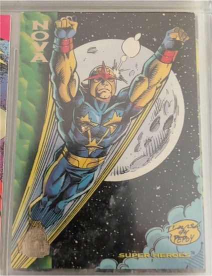 1994 Fleer Marvel Universe #169 Nova — front