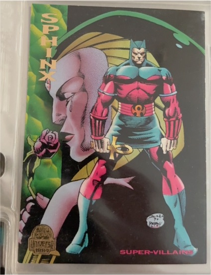 1994 Fleer Marvel Universe #170 Sphinx — front
