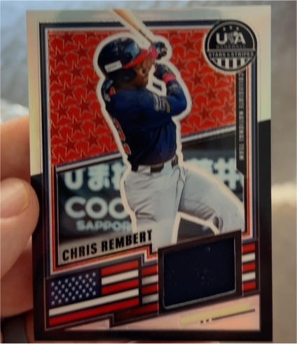 2026 Panini Stars & Stripes Prizm #USA-CR Chris Rembert — front