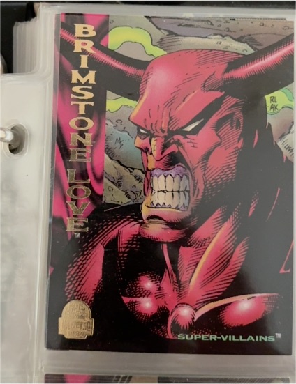 1994 Fleer Marvel Universe #172 Brimstone Love — front
