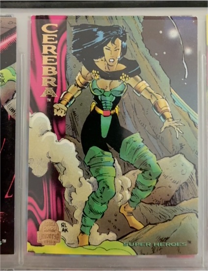 1994 Fleer Marvel Universe #173 Cerebra — front