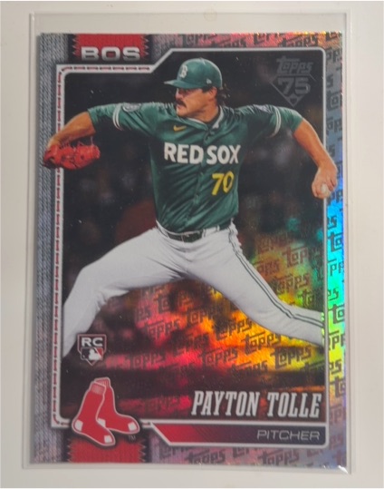 2026 Topps Series 1 #15 Payton Tolle — front