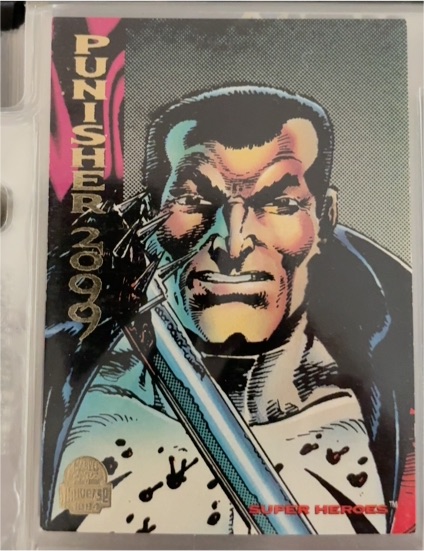 1994 Fleer Marvel Universe #181 Punisher 2099 — front