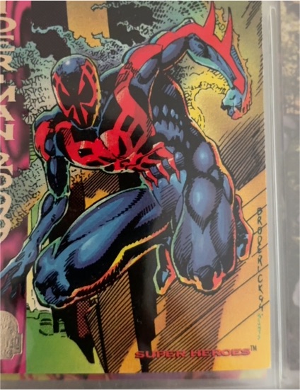 1994 Fleer Marvel Universe #184 Spider-Man 2099 — front
