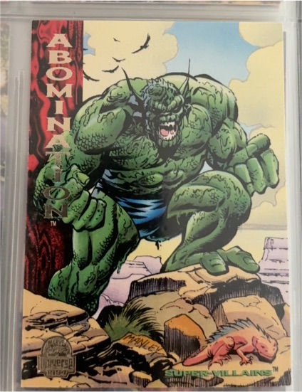 1994 Fleer Marvel Universe #186 Abomination — front