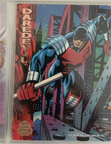 1994 Fleer Marvel Universe #188 Daredevil — front