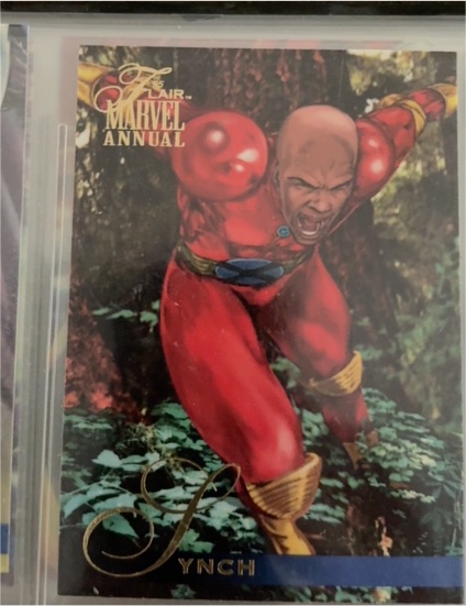 1995 Flair Marvel Annual #11 Synch — front
