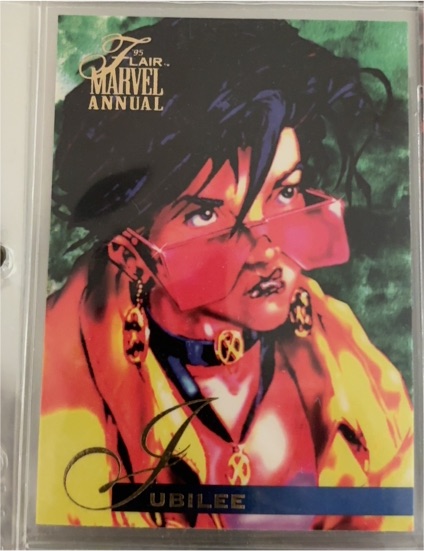 1995 Flair Marvel Annual #13 Jubilee — front