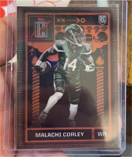 2024 Topps Signature Class Odyssey #O-19 Malachi Corley Rookie — front