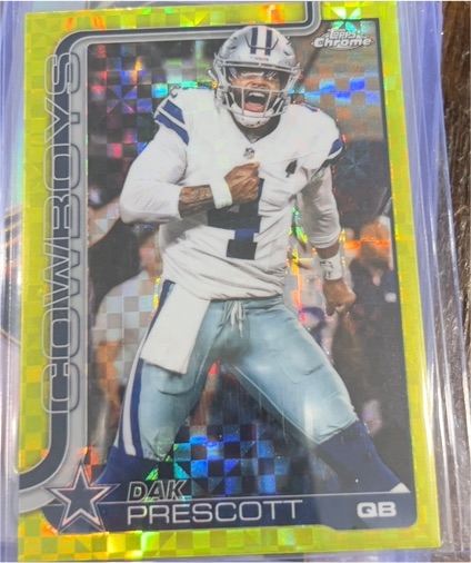 2025 Topps Chrome #79 Dak Prescott — front