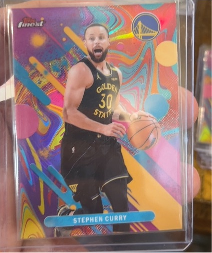 2025-26 Topps Finest #74 Stephen Curry — front