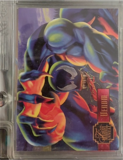 1995 Flair Marvel Annual Power Blast #3 Venom — front