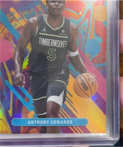 2025-26 Topps Finest #63 Anthony Edwards — front