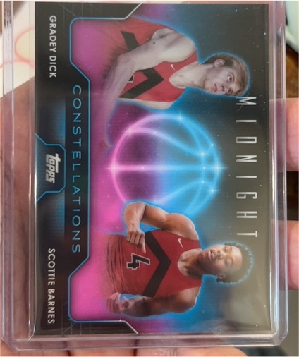 2023-24 Topps Midnight #C-21 Gradey Dick / Scottie Barnes Constellations — front