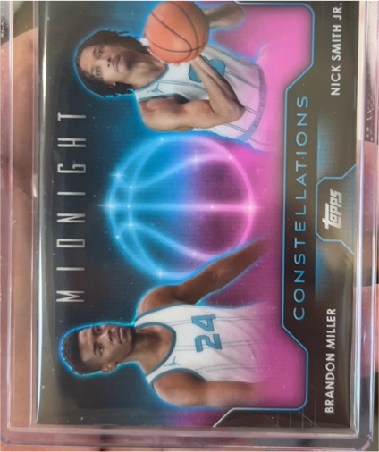 2024 Topps Midnight Constellations #C-2 Brandon Miller Nick Smith Jr — front