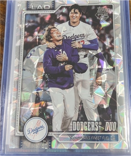 2026 Topps Series 1 #265 Dodgers Duo Shohei Ohtani & Yoshinobu Yamamoto — front